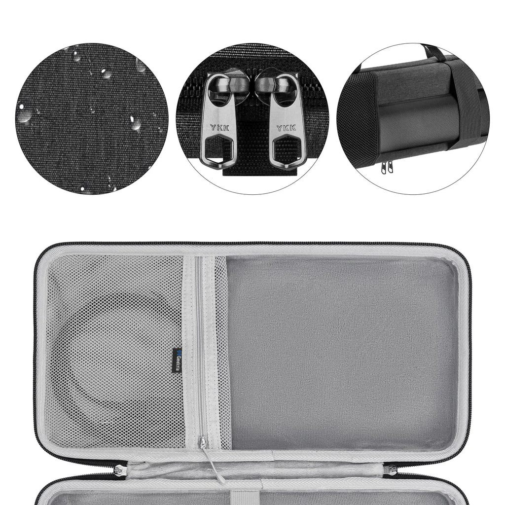 Geekria 75% Keyboard Case, Hard Shell Travel Carrying Bag for 84 Key Wireless Portable Keyboard