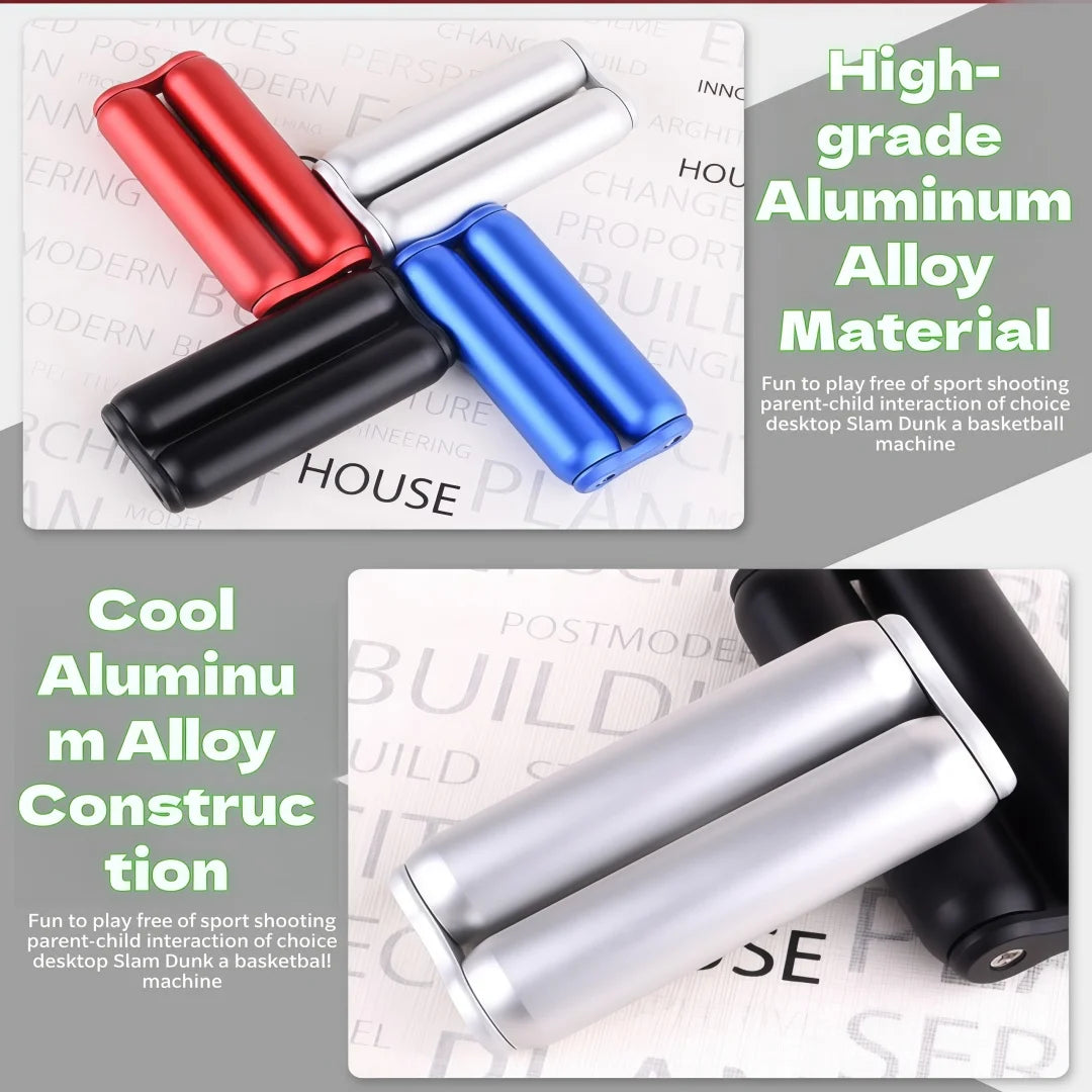 Premium Aluminum Alloy Stress Relief Roller | Portable Hand Massager | Finger Relaxation Fidget Toy for Office Home Travel Gifts