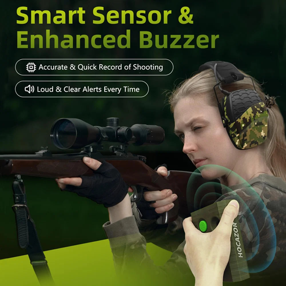 HOCAZOR Electronics Shot Timers IPSC Competition Shooting Pro Timer Steel Challenge Timer Air-soft Training With LCD Display