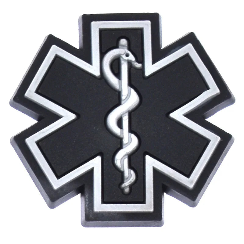 Doctors Nurses Medical Shoe Charms for Crocs Accessories Charms Clogs Bubble Slides Sandals PVC Shoe Decorations Party Gifts