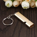 1 portable survival whistle keychain: the perfect EDC device for outdoor camping, travel, hiking, and mountaineering!