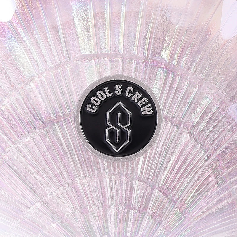 Creative Cool S Crew Enamel Pins Custom Symbol Logo Brooches Lapel Badges Clothes Funny Jewelry Gift for Friends