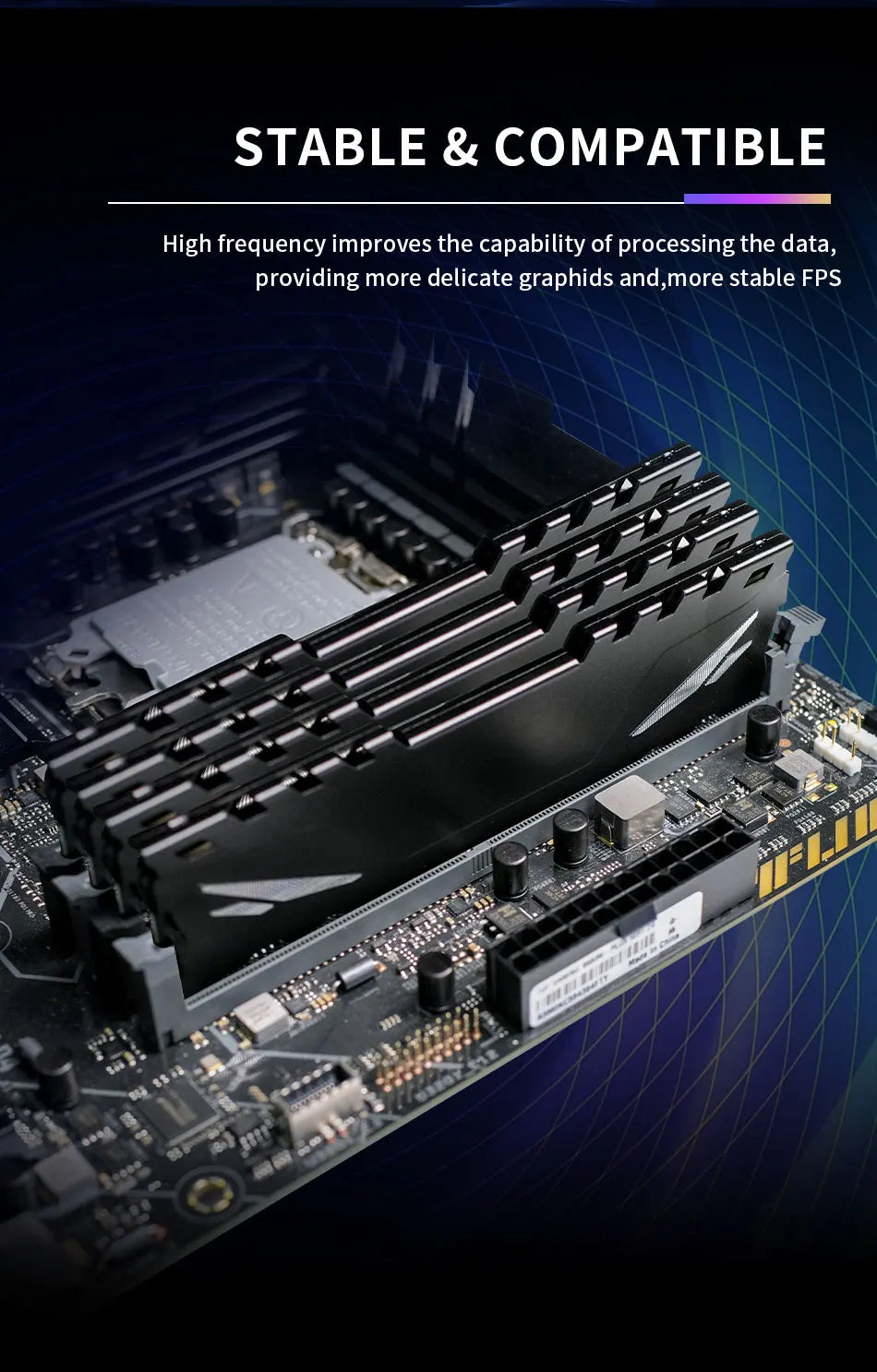 ENVINDA Memoria Ram DDR4 8gb 16gb 2666mhz 3200mhz DDR4 Rekenaargeheue 288pen Udimm XMP2.0 Hitteklep vir Moederbord