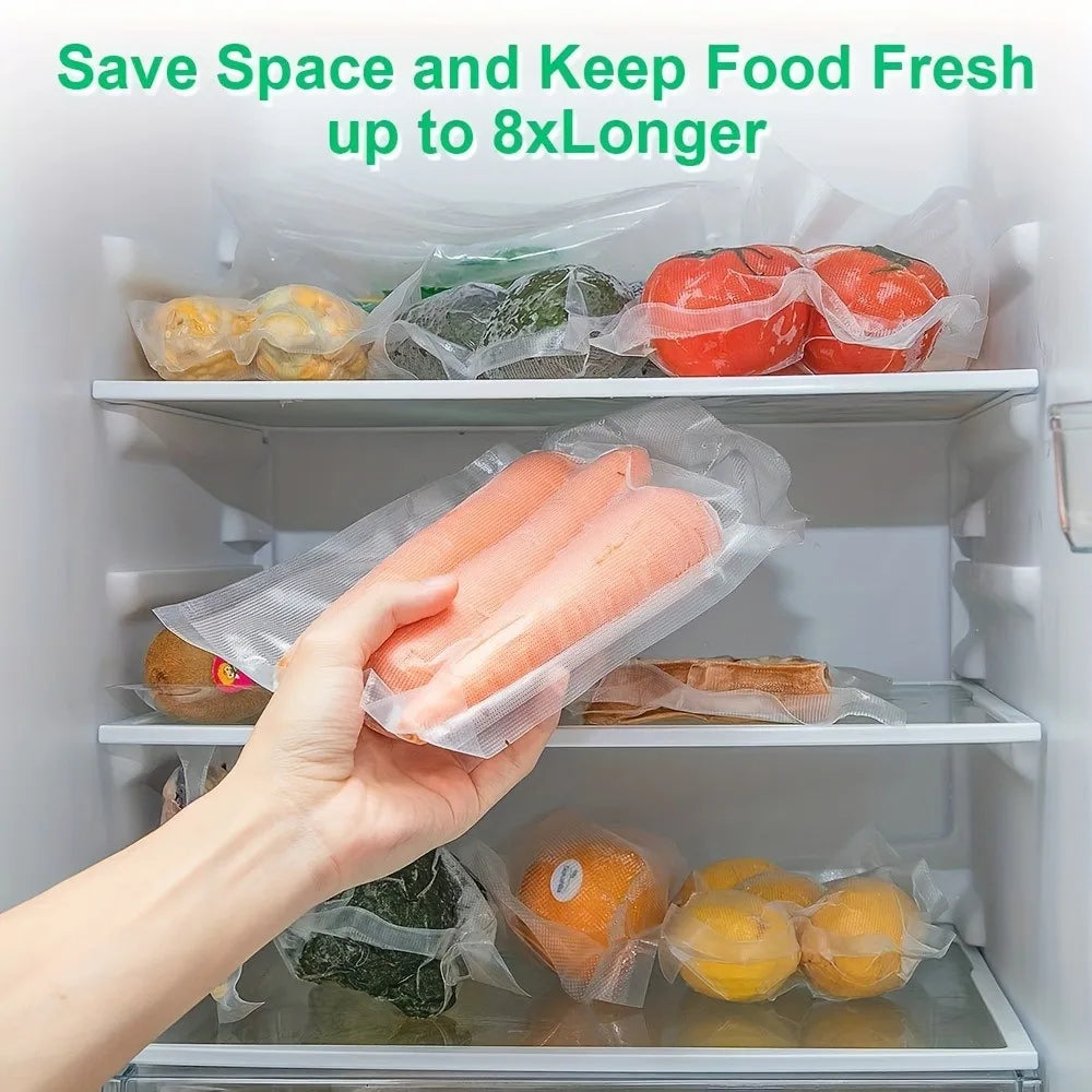 Vacuum Packaging Bags for Food 100pcs Food Storage Vacuum Bags for Vacuum Sealer Machine  Food Fresh Long Keeping Empty Bags