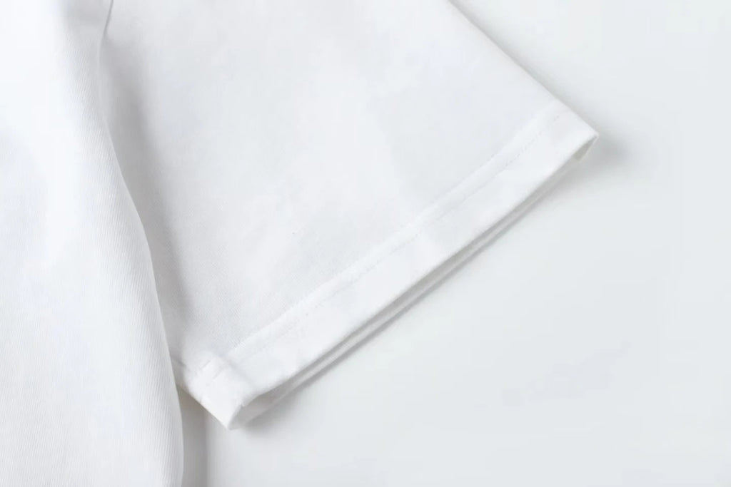 2026 Summer Fashion Trend Luxury Brand Letter Printed T-shirt Men's and Women's Cotton T-shirt Short Sleeved T-shirt Unisex Top
