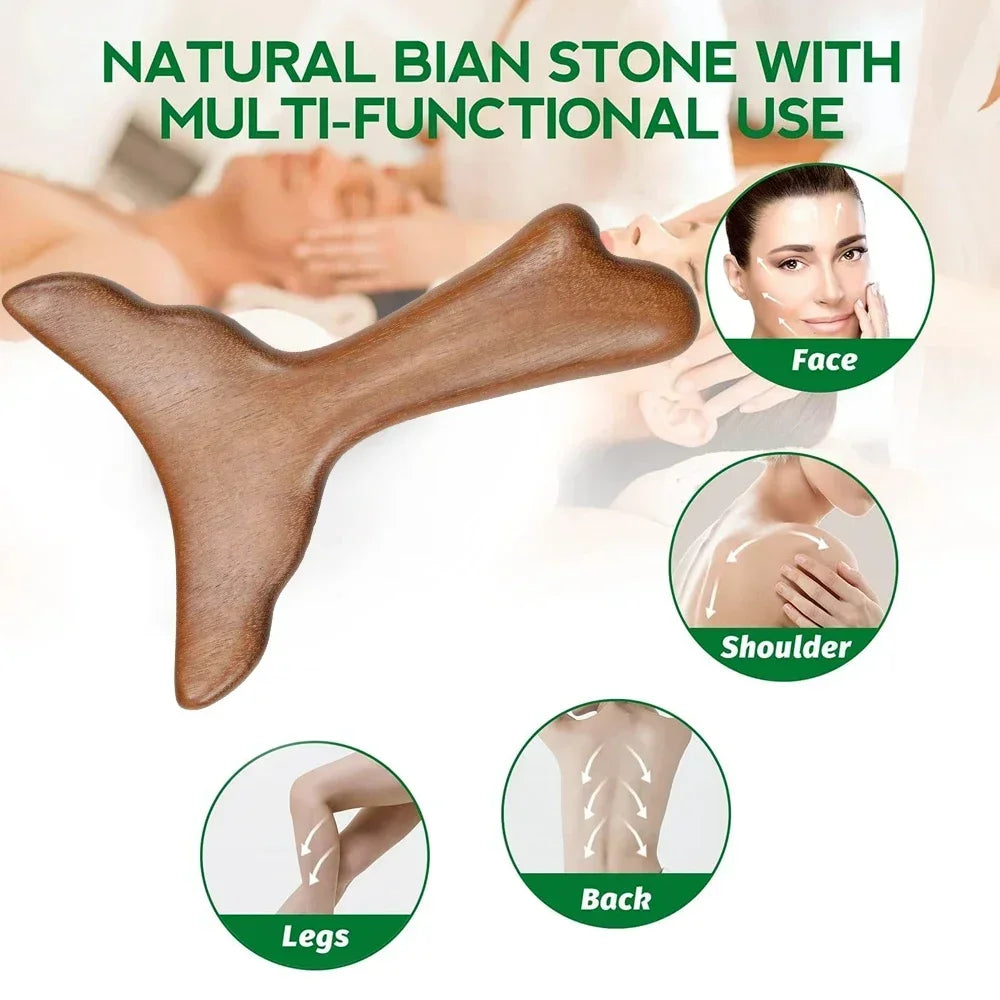 Professional Wood Therapy Massage Tool Wooden Massager,Anti-Cellulite Body Sculpting, Lymphatic Drainage Tool for Muscle Release