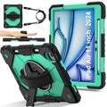 360 Rotatable Hybrid Case iPad 10th 11th Generation A16 7/8/9th 10.2 9.7 Pro 11 Air 13 M2 M3 M4 Air 5 4 10.9 Mini 7 6 5 Cover
