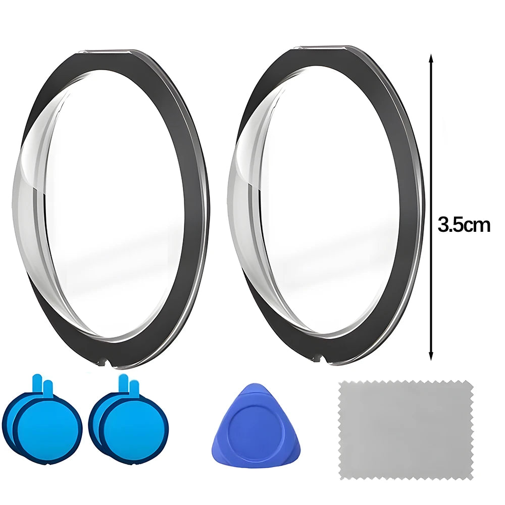 For Insta 360 X3 Self Adhesive Camera Lens Guard Front Back Camera Protectors for Insta 360 X3 HD Anti-scratch Screen Protectors