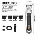 Hair Clipper New Men's Hair Trimmer Beard for Men Hair Clipper Rechargeable Electric Trimer Zero Gap Haircut Kit Machine Shaver