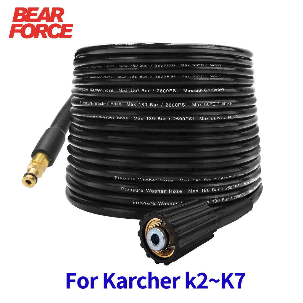 10m High Pressure Washer Hose Pipe Cord Water Cleaning Hose for Karcher Pressure Washer Sink