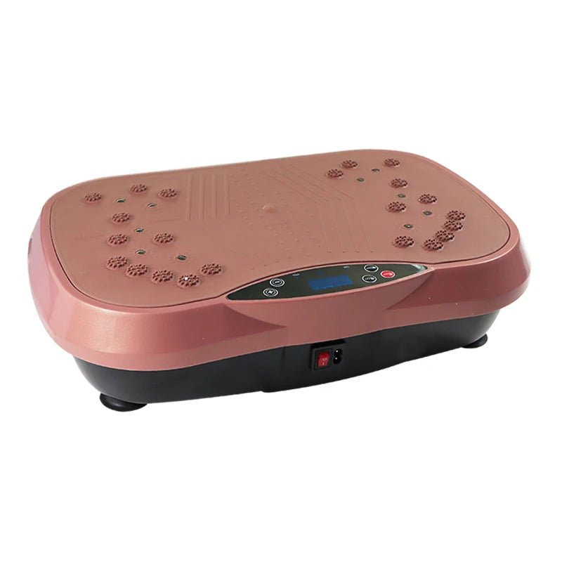 Home Fitness Vibration Plate Machine - Fat Burner Slimming Device for Lazy Weight Loss | Ultimate Oscillating Workout Platform