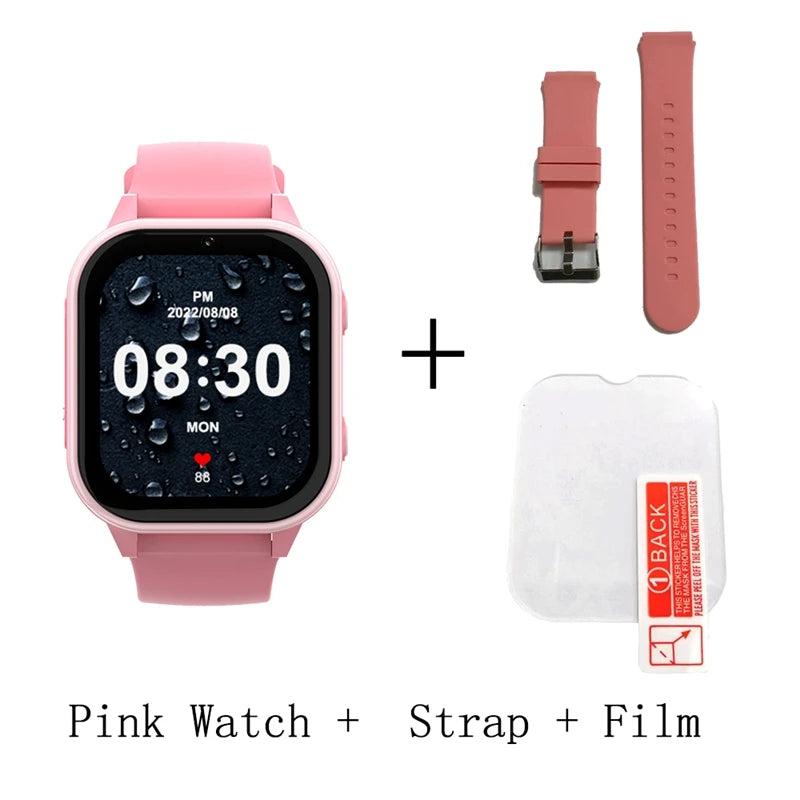 4G Smart Watch Kid SOS GPS WiFi Wristwatch Whatsapp KT19Pro MAX Android8.1 with Video Call Camera Monitor Children smartwatch