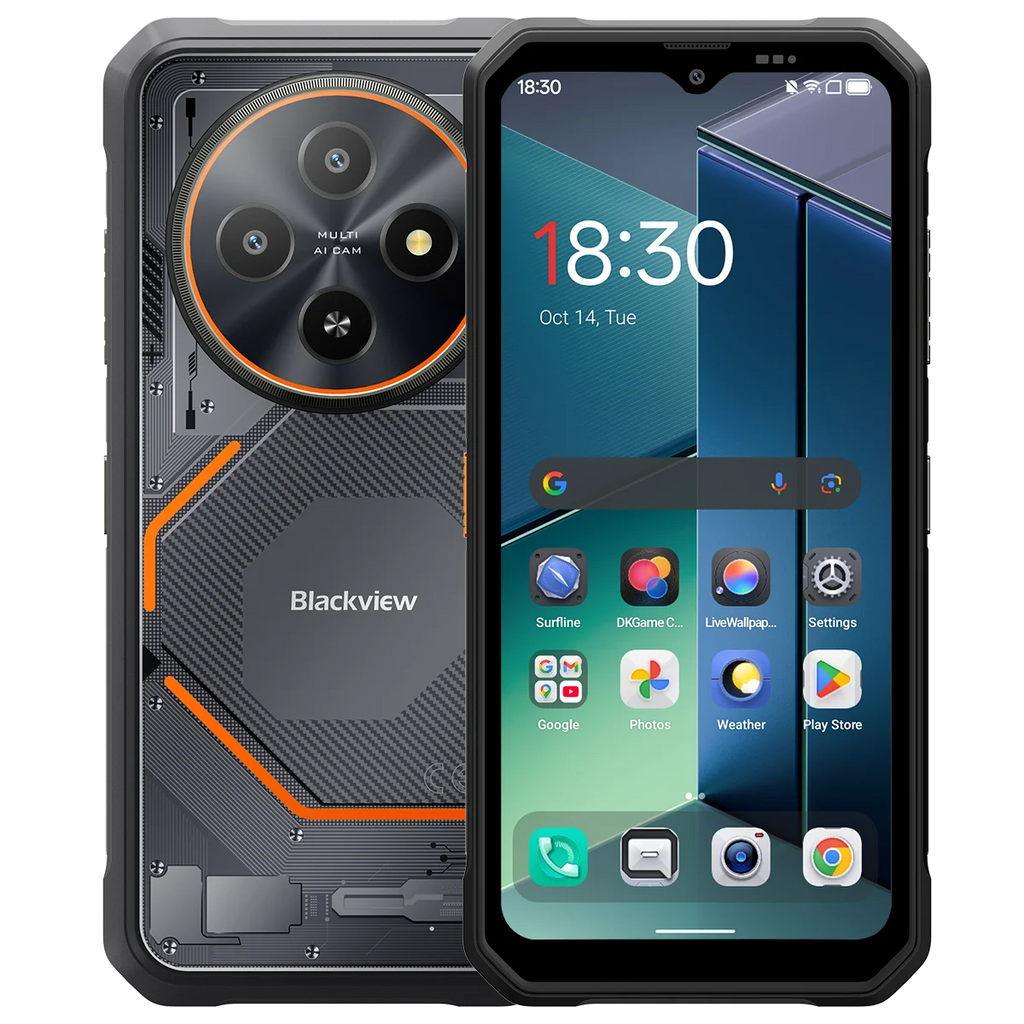 OSCAl Blackview FORT 2 Smartphone, 6.56" HD+ IPS Display,MediaTek Helio G81 Processor,5000mAh Battery,Rugged Mobile Phone