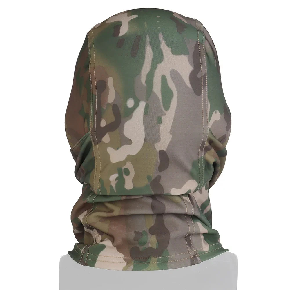 Airsoft Mask for Men Sport Mask Balaclava Headgear Full Face Protection Knight Headwear for Paintball Hunting Sport Cycling