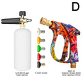 2175psi High-Pressure Water Gun Beautiful Graffiti Painting Optional 1L Foam Cannon 1/4 Quick Nozzle Set Rubber Nozzle Bracket