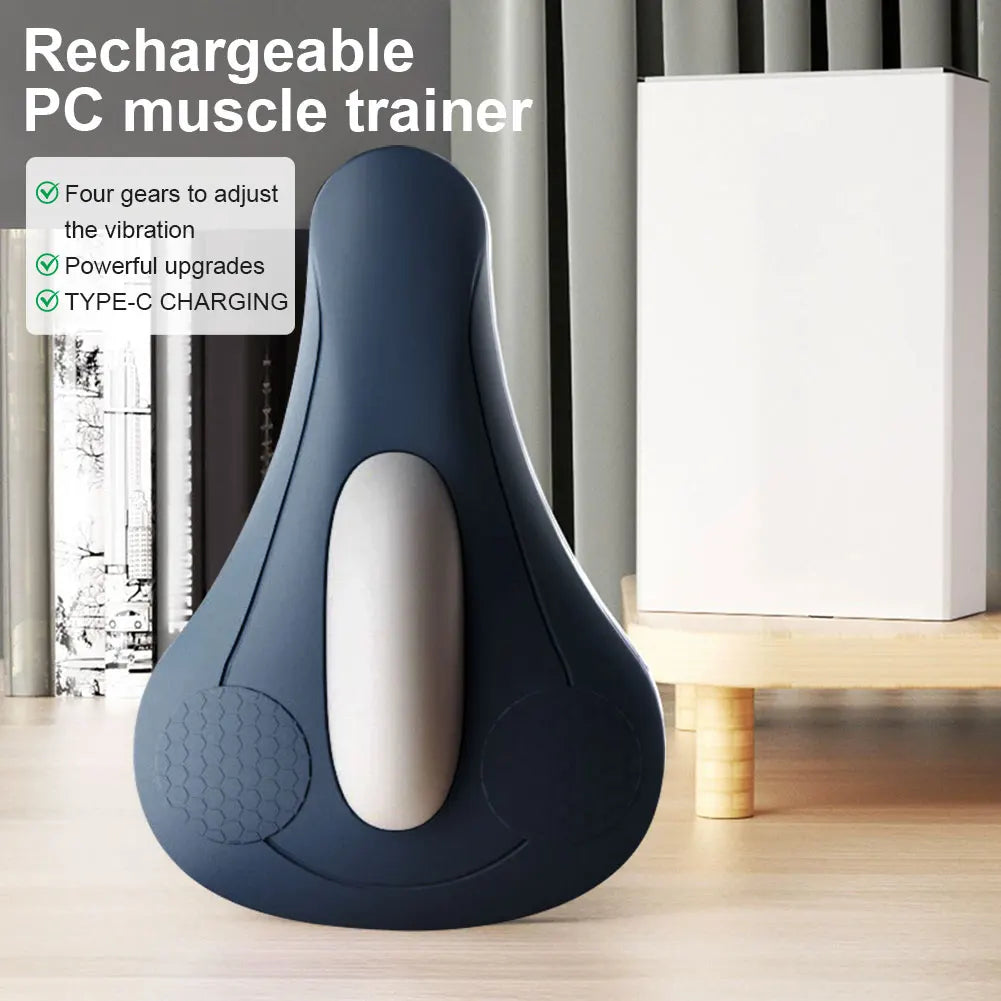 Electric Pelvic Floor Strengthening Muscle Exerciser Ergonomic Kegel Fitness Training Device Rechargeable for Physical Therapy