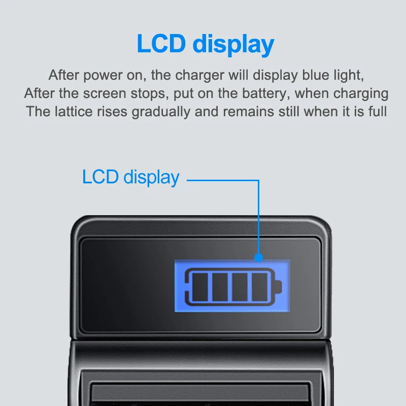 HQIX for Nikon D50 D70 D70S D80 D90 D100 D200 D300 D300S D700 Camera EN-EL3E Charger Battery