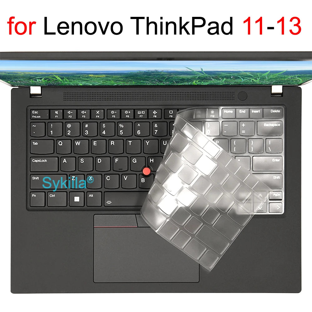 Keyboard Cover for Lenovo ThinkPad 14 X1 Carbon X9 Gen 13 12 P1 E14 L14 P14s T14 T14s 9 8 7 6 Silicone Protector Skin Case Aura