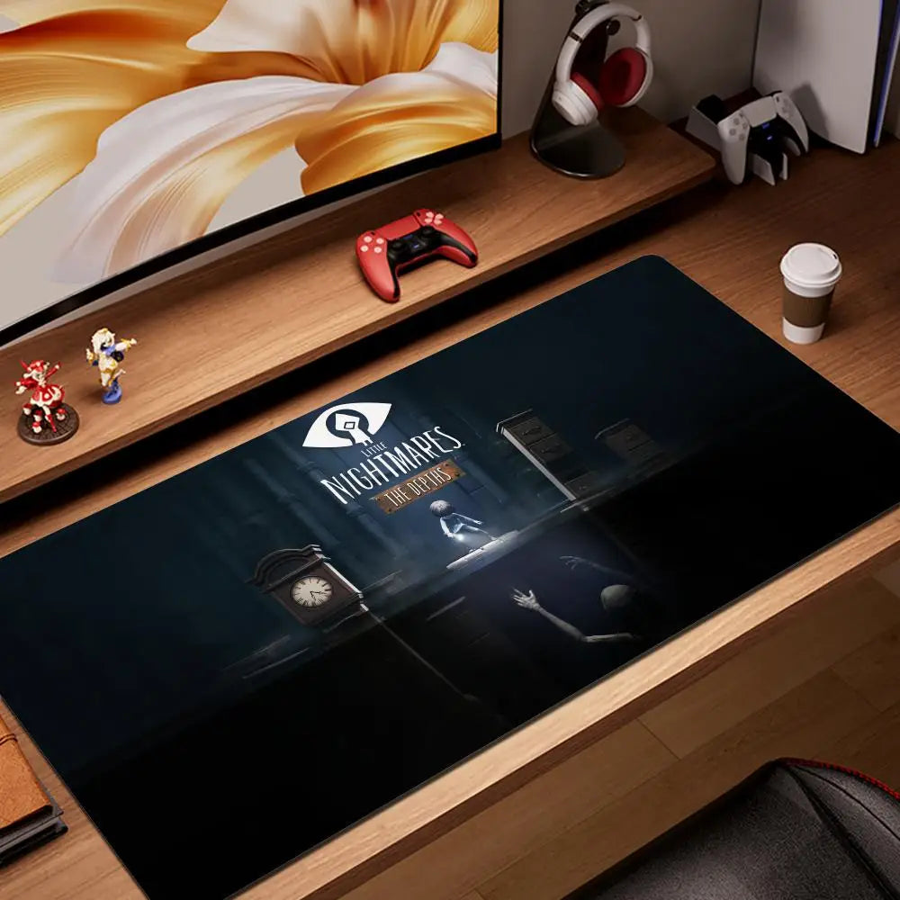 Xxl Mouse Pad Gamer Little Nightmares Pc Cabinet Games Desk Mat Mousepad Anime Computer Desks Office Accessories Keyboard Gaming
