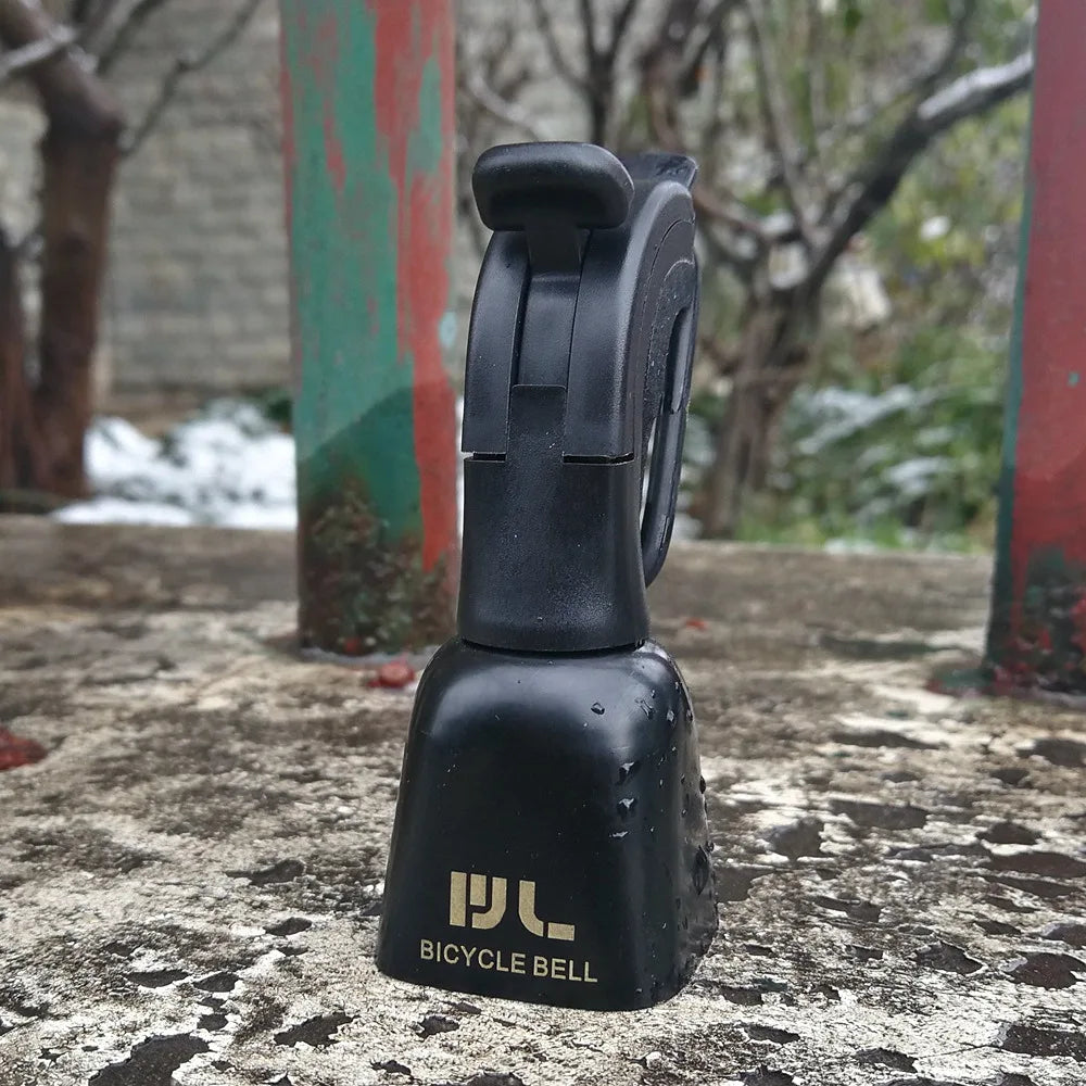 A43I shanmashi Outdoor Bicycle Bell Creative Bike Bull Head Bell Horn Bicycle Accessories for Mountain Balance Bike Black