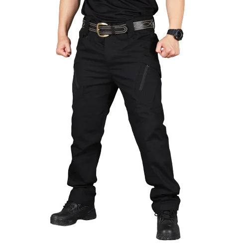 Tactical Cargo Pants Men Outdoor Waterproof SWAT Combat Military Camouflage Trousers Casual Multi Pocket Male Work Joggers