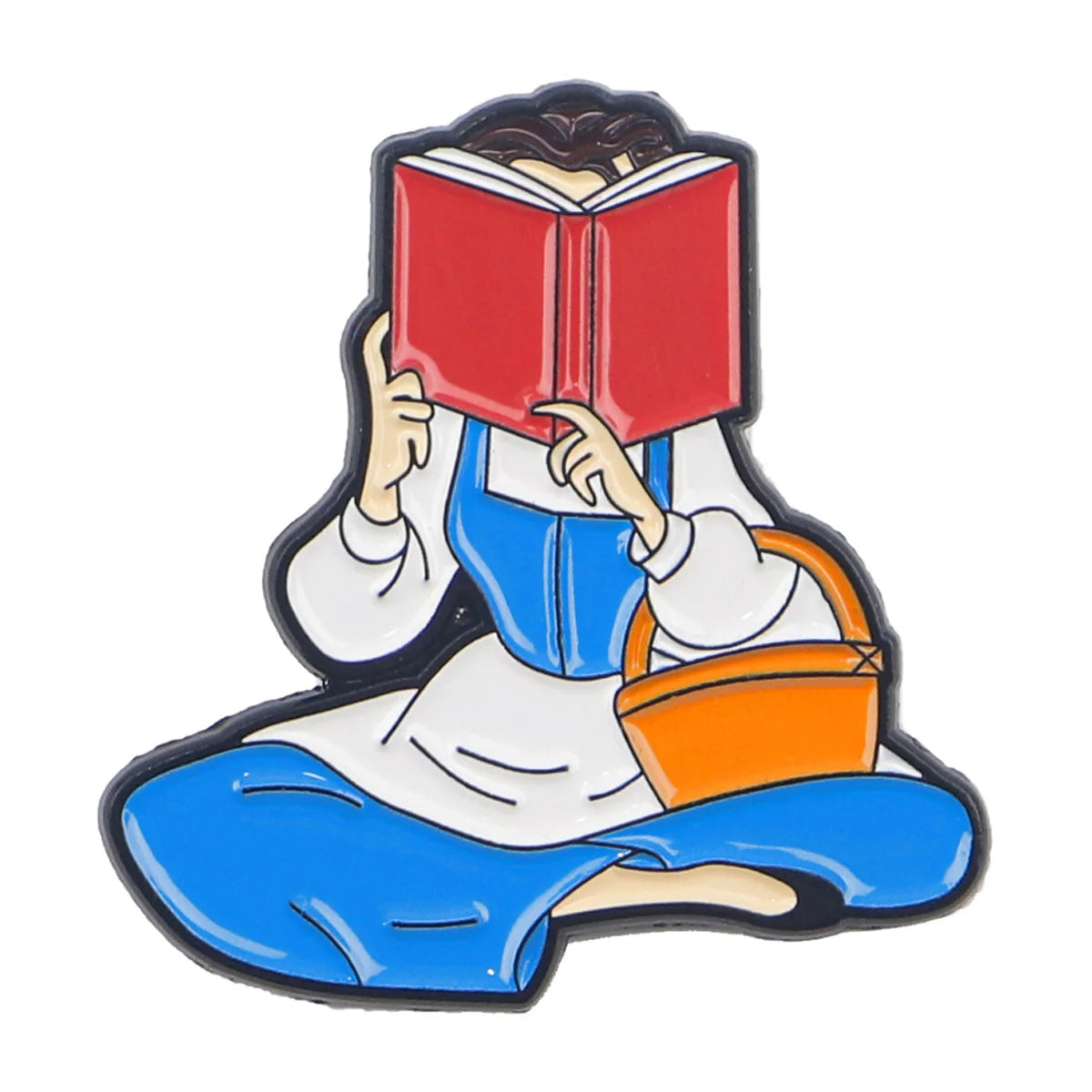 Fairy Tale Enamel Pins Cute Cartoon Mouse Brooches for Backpacks Clothing Lapel Badges Anime Jewelry Gift for Kids Women