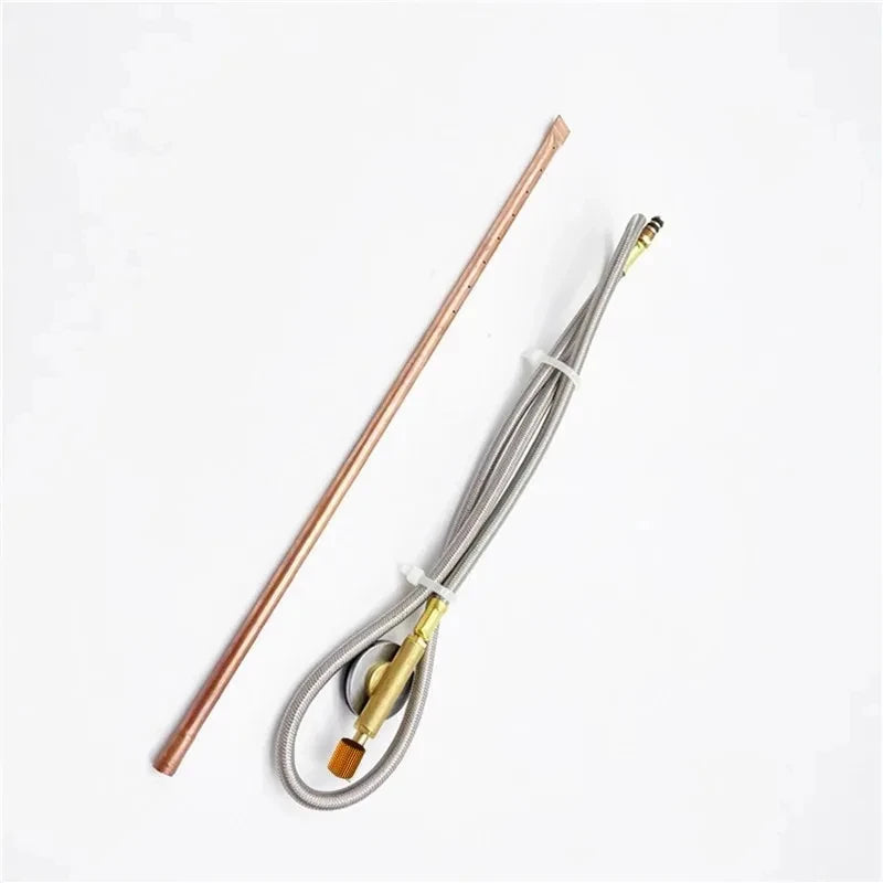 Hand-Held Charcoal Fire Igniter Spray Gun for Outdoor Barbecue Camping Firewood Stove Starter Portable Fire Gun
