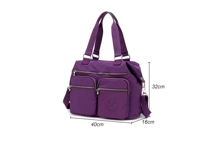 Women's Fashion Top-Handle Bag for Women Big Handbag Nylon Crossbody Bags Waterproof Shoulder bag purses and handbags bolsos sac