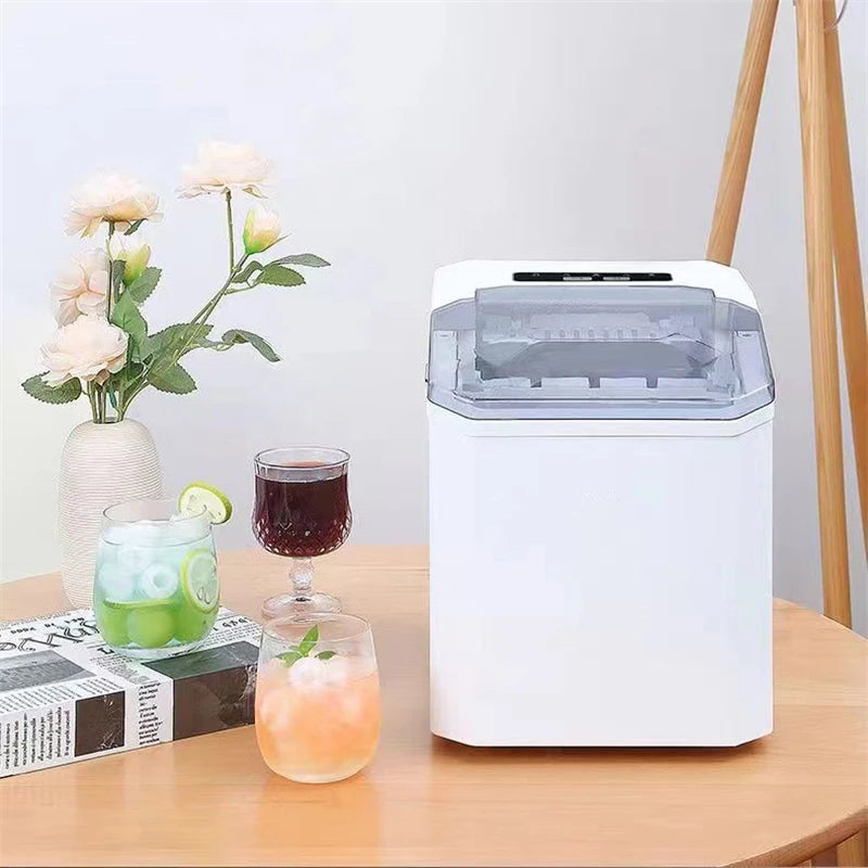 ice Machine Automatic mini electric Ice Cube Maker for Bar Home Kitchen Office 6Mins/9 Pcs Portable Ice Maker ice making Machine