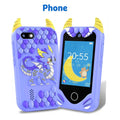 Kids Smart Phone for Boys & Girls 2.8 Inch Touch Screen Kids Toy Phone with Dual Camera ABC Learning Educational Learning Toy