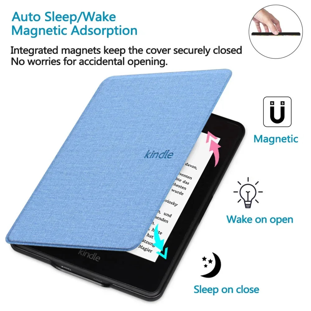Case for Kindle 2024 2022 11th Generation 6Inch Model No. RS23CV C2V2L3 Magnetic Protective Pouch Cover Shell 6'' Accessories