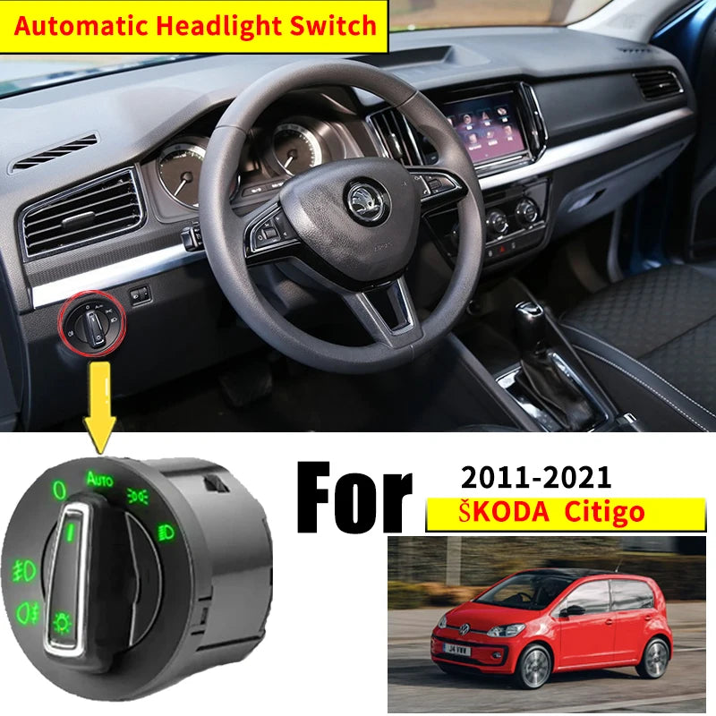 Für Volkswagen VW Up up! E-up SEAT Mii Škoda Citigo 2011~2021 2014 2017 Automatischer Schalter Autozubehör Auto-Upgrade Modifiziert