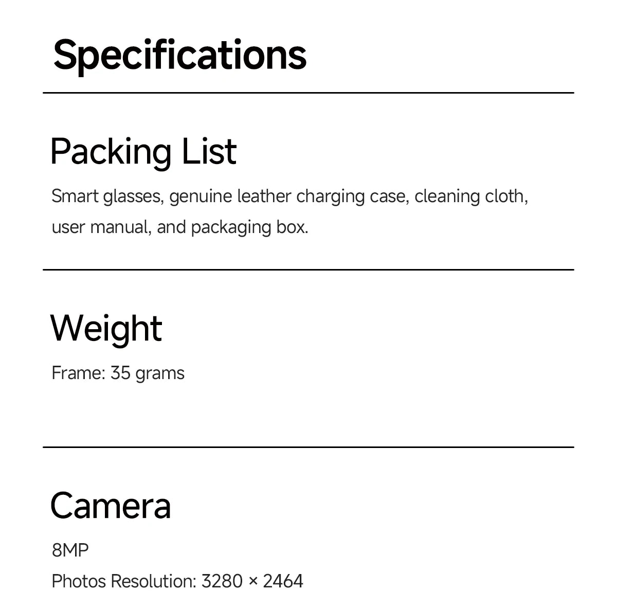 2026 New Smart Glasses 800W Take Pictures Record Al Translation WIFI Transmission AI Recognition GPT 2000MAH Music Smart Glasses