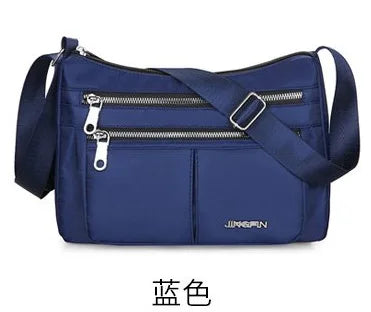 New Women's Bag Fashion Mother Shoulder Bag Oxford Waterproof and Elderly Leisure Travel Large Capacity Bag