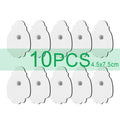 Electrostimulation Patches Tens Electrode Pads  for EMS Muscle Stimulator Electric Massager Replacement Conductive Gel Sticker