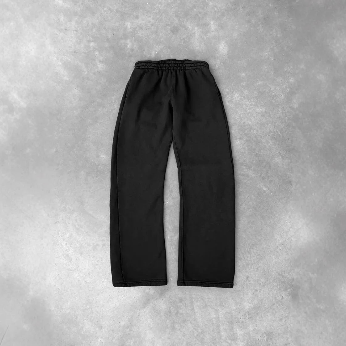 Comfortable Men's Straight Leg Sweatpants Y2K Retro Style Loose Fit Joggers Hip Hop Casual Pants with Big Pockets