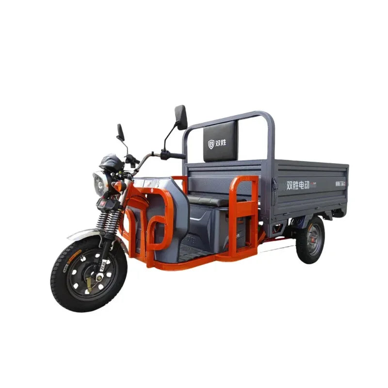 Electric tricycle with 60V and 1000W for freight transportation For adults electric  load pull goods