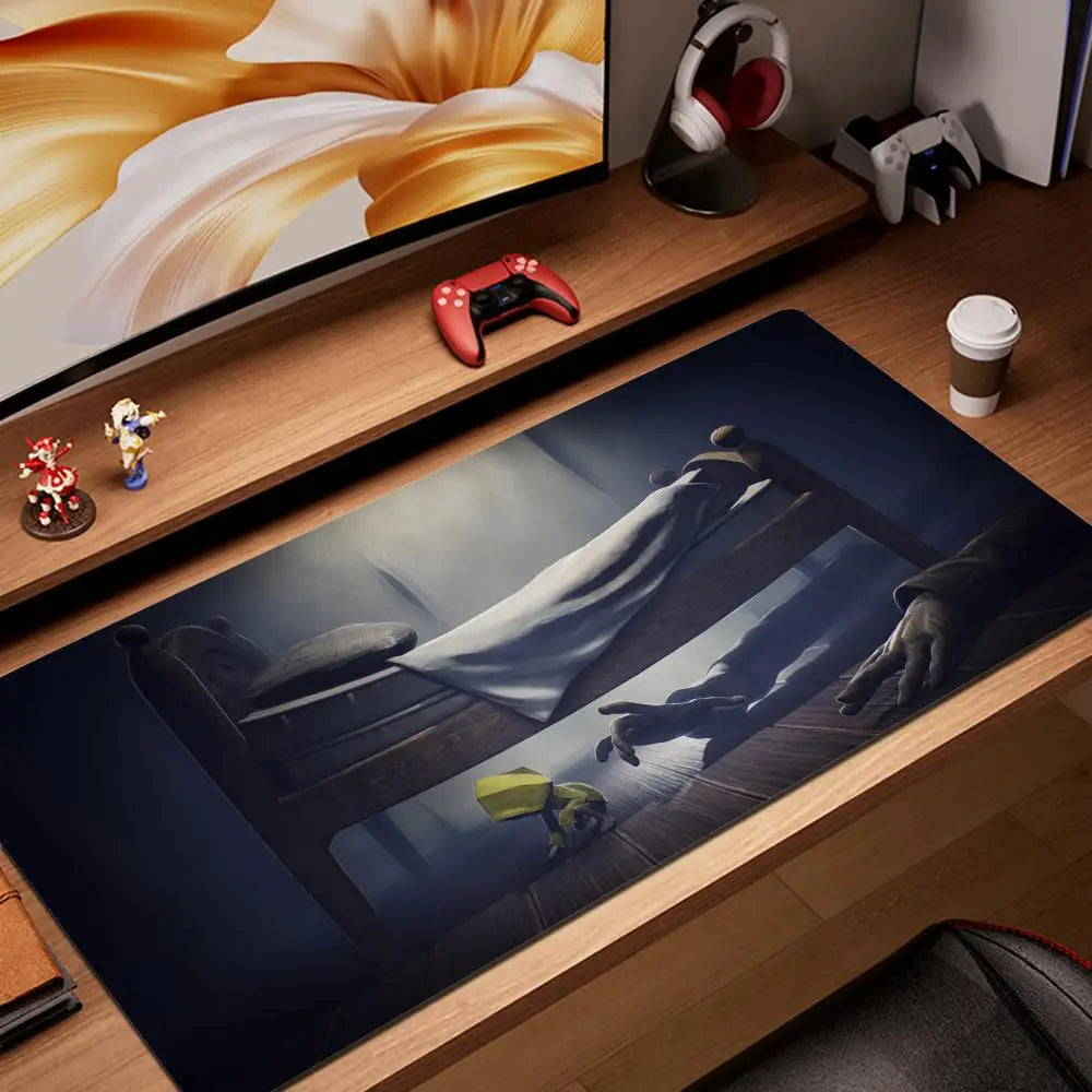 Xxl Mouse Pad Gamer Little Nightmares Pc Cabinet Games Desk Mat Mousepad Anime Computer Desks Office Accessories Keyboard Gaming