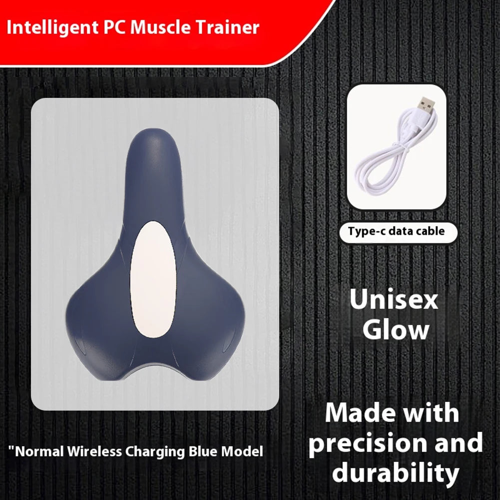 Electric Pelvic Floor Strengthening Muscle Exerciser Ergonomic Kegel Fitness Training Device Rechargeable for Physical Therapy