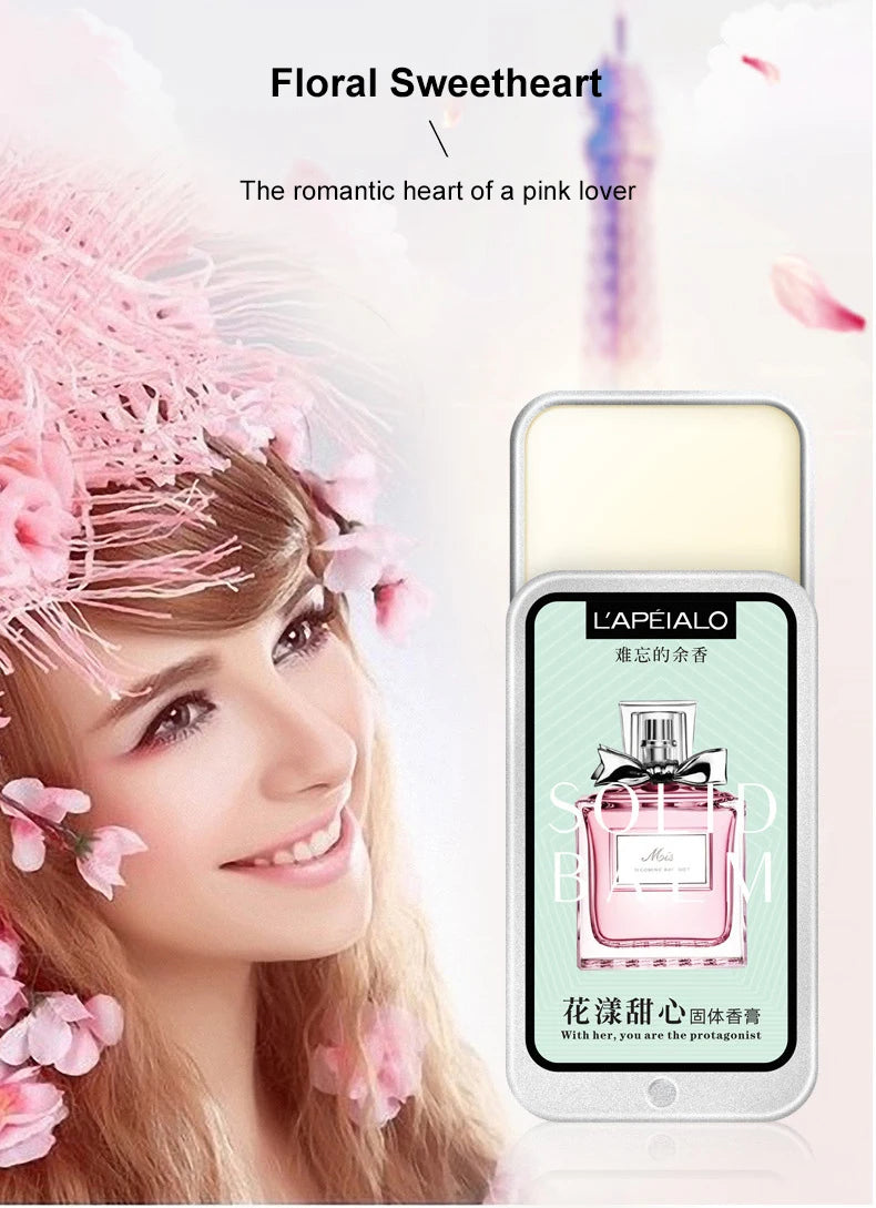Vroue Liggaam Feromoon Parfum Soliede Balsem Langdurige Geur Liggewig Geur Draagbare Soliede Parfum Balsem