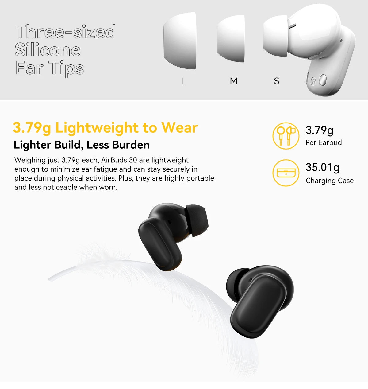 Blackview Airbuds 30 Headset Wireless Headphones TWS Sports Air Conduction Bass ENC Earphones TWS With Mic 400mAh IPX7