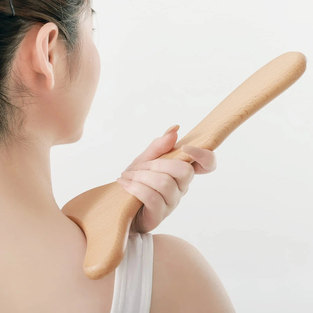 1pc/3pcs Wood Roller Massage Tools Lymphatic Drainage Maderoterapia Wooden Massager Gua Sha Tools for Body Contouring Shaping