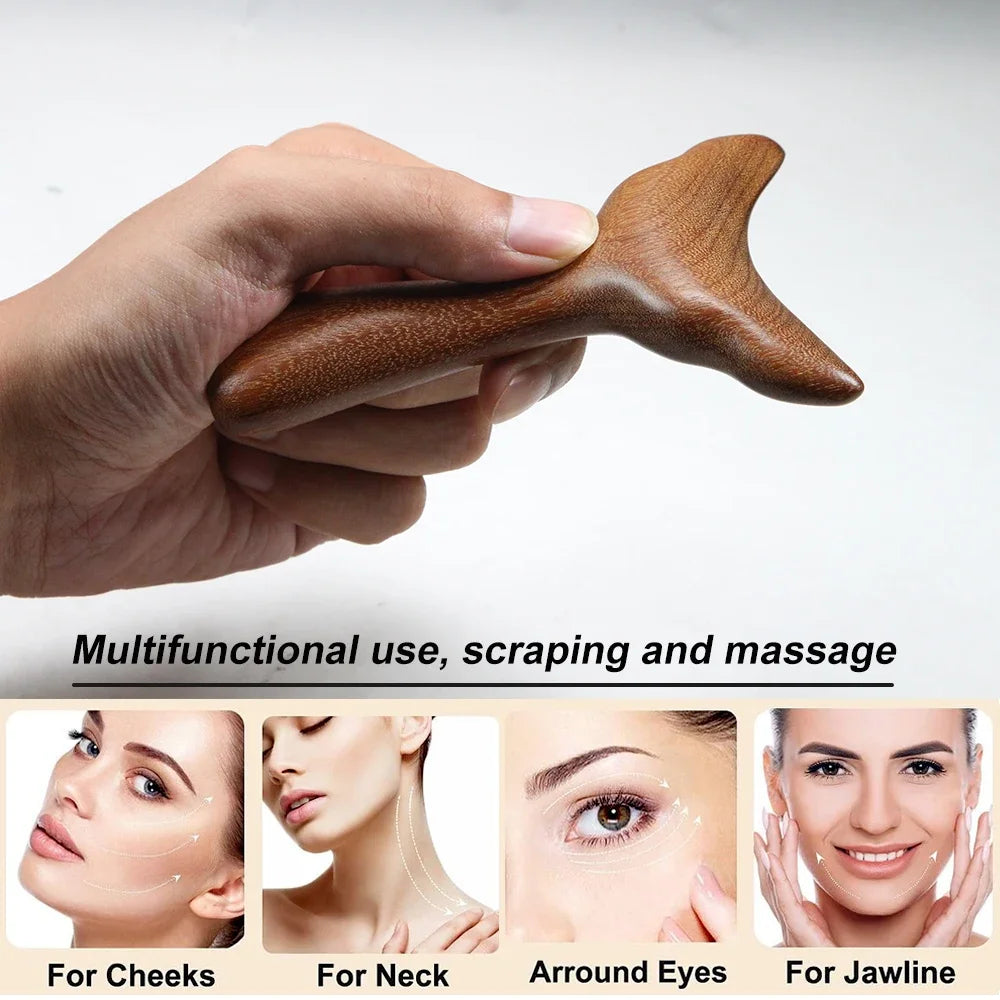 Professional Wood Therapy Massage Tool Wooden Massager,Anti-Cellulite Body Sculpting, Lymphatic Drainage Tool for Muscle Release
