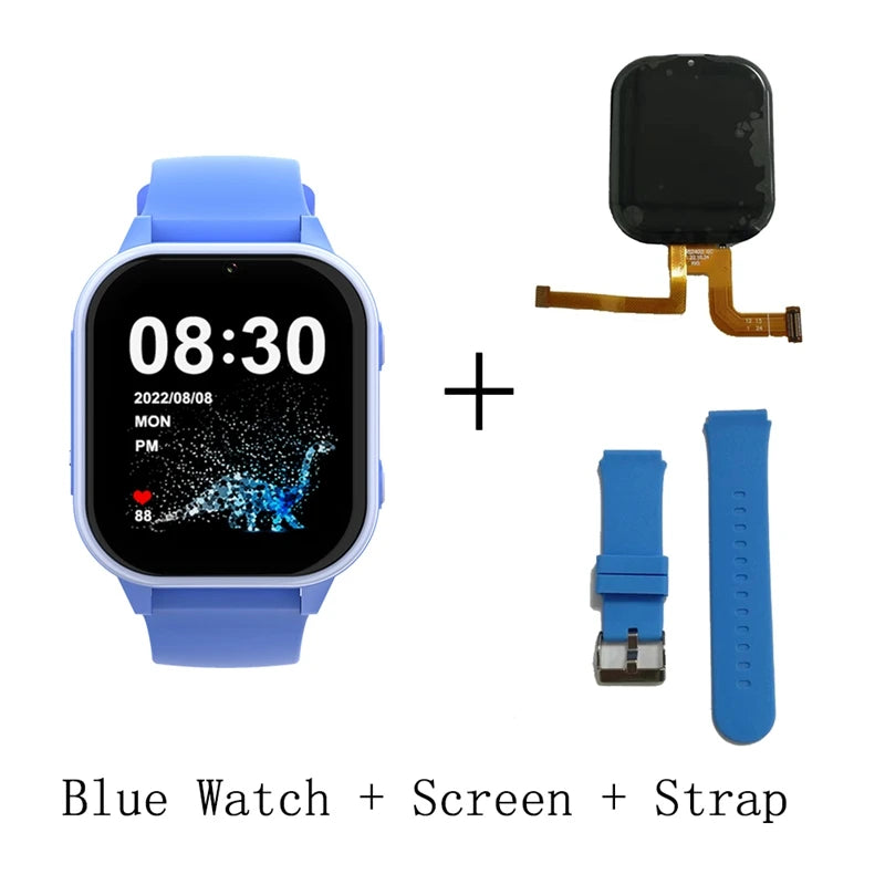 4G Smart Watch Kid SOS GPS WiFi Wristwatch Whatsapp KT19Pro MAX Android8.1 with Video Call Camera Monitor Children smartwatch