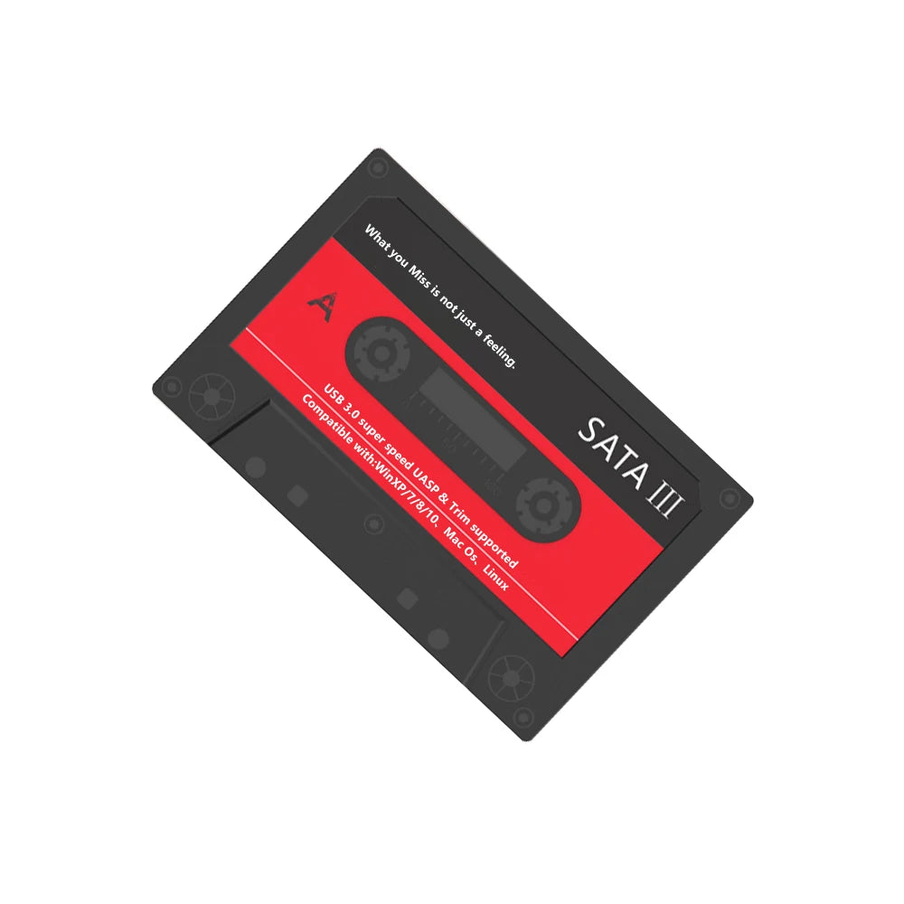 UTHAI T46 New 2.5" External Hard Drive Enclosure, USB 3.0 SATA 5Gbps HDD & SSD  Tape Enclosure UASP for PC Notebook
