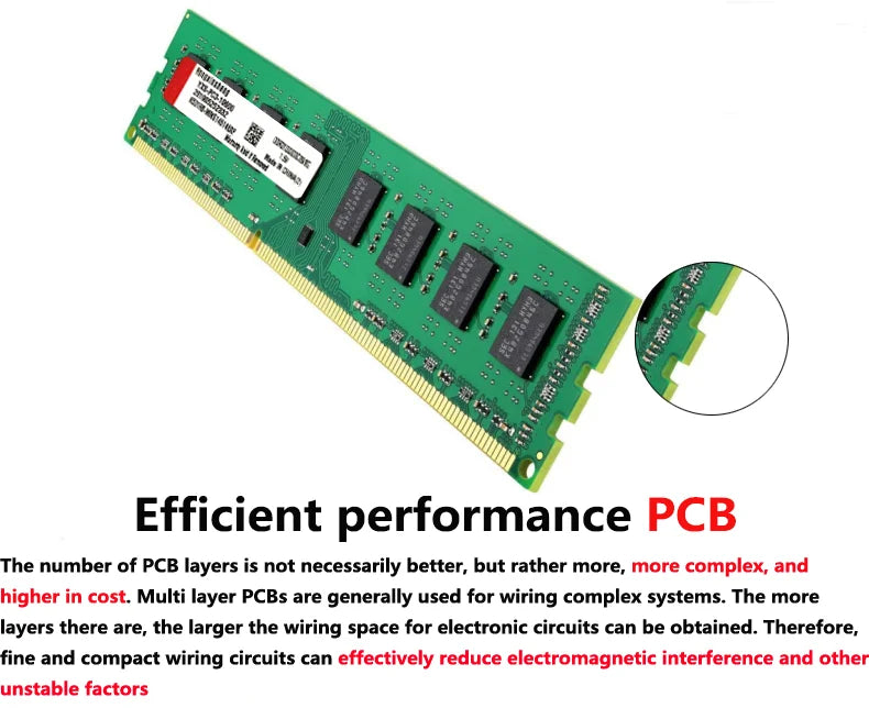 Yongxinsheng DDR3 RAM 4GB 8GB PC3 1333MHz 1600MHz Universal Desktop Memory DIMM 1.5v voltage