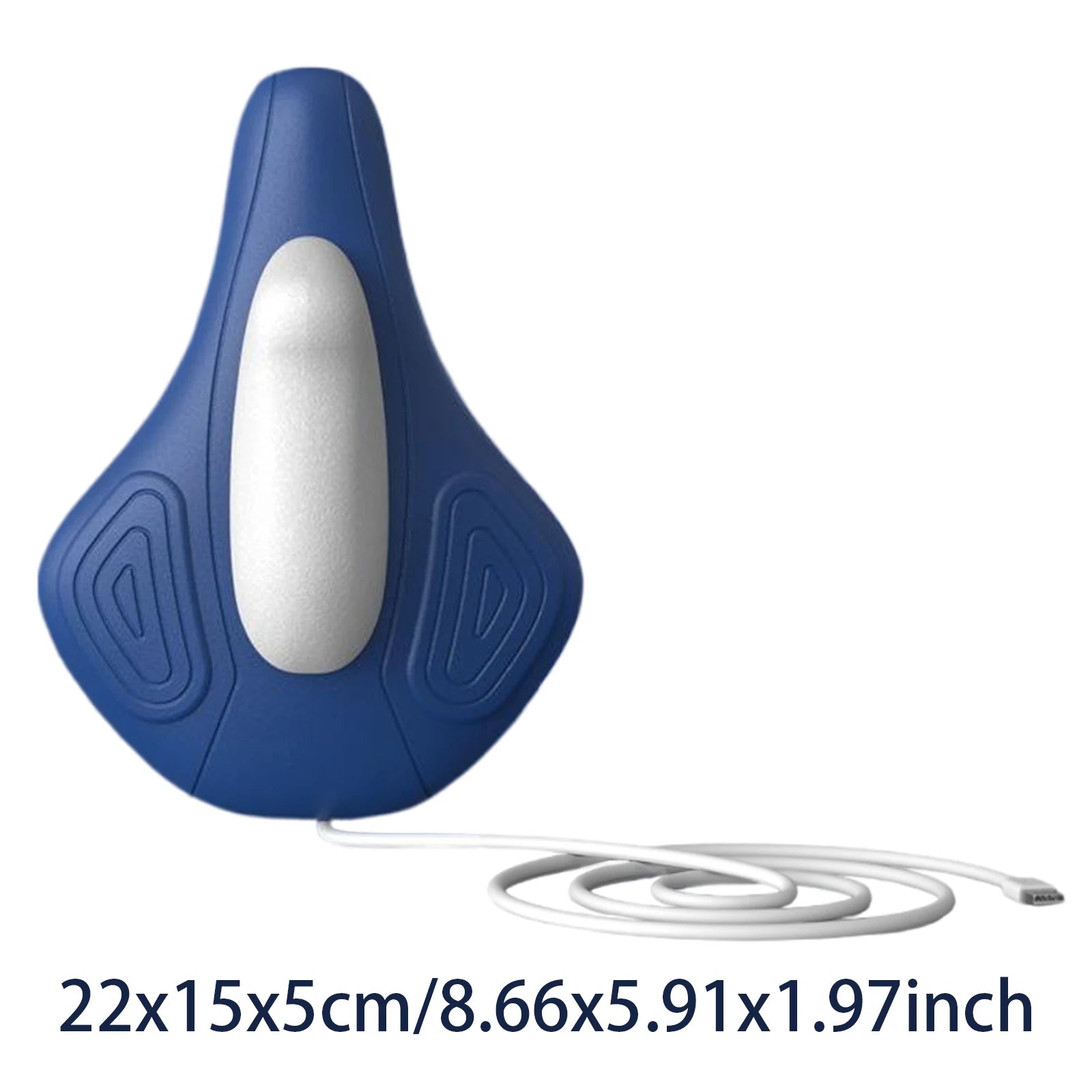 Electric Pelvic Floor Strengthening Muscle Exerciser Ergonomic Kegel Fitness Training Device Rechargeable for Physical Therapy