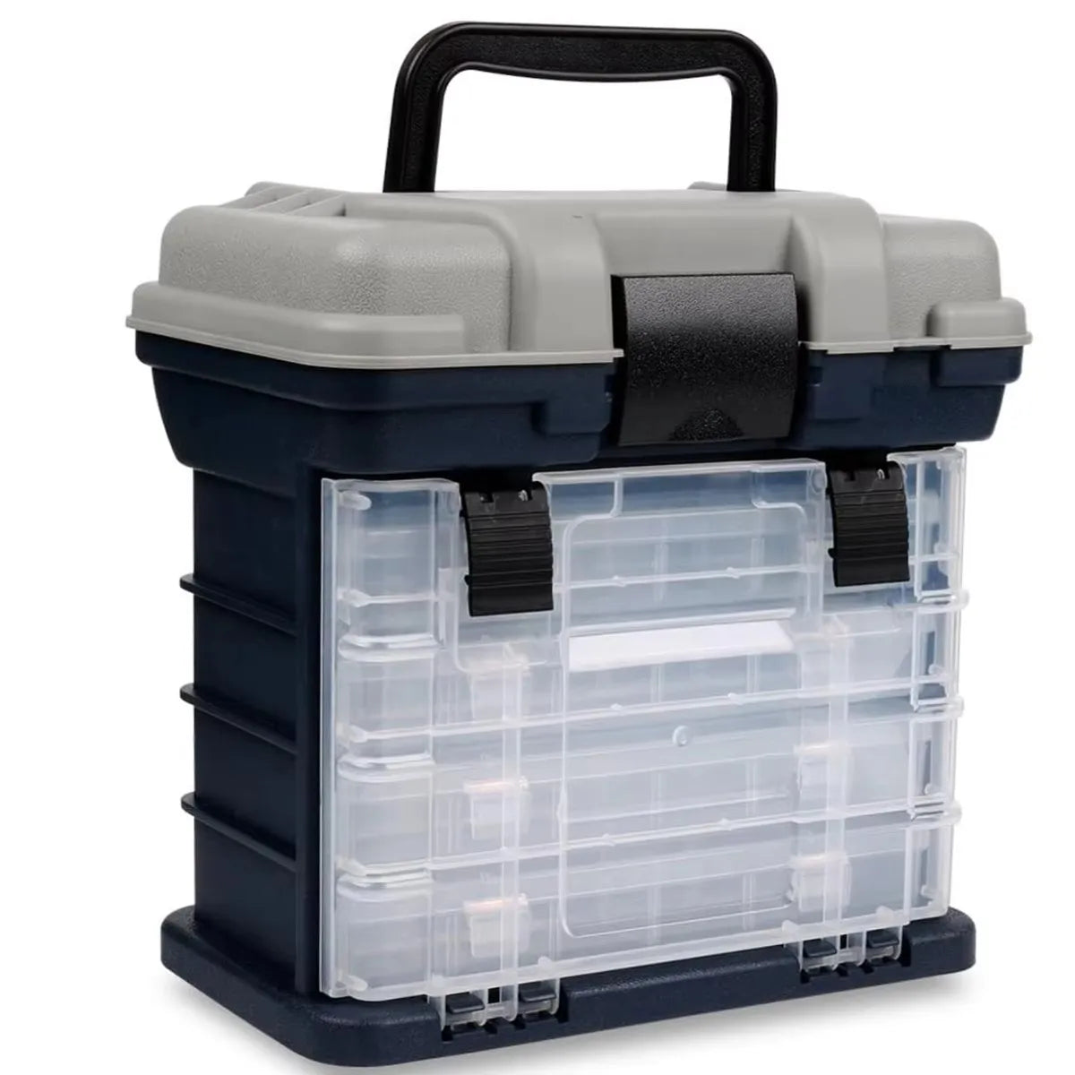 Multifunction Fishing Tackle Box Portable Lure Accessory Storage Box Angling Tool Case Handheld Organizer for Fishing Gear