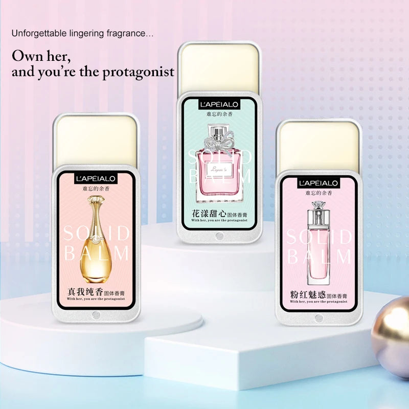Vroue Liggaam Feromoon Parfum Soliede Balsem Langdurige Geur Liggewig Geur Draagbare Soliede Parfum Balsem