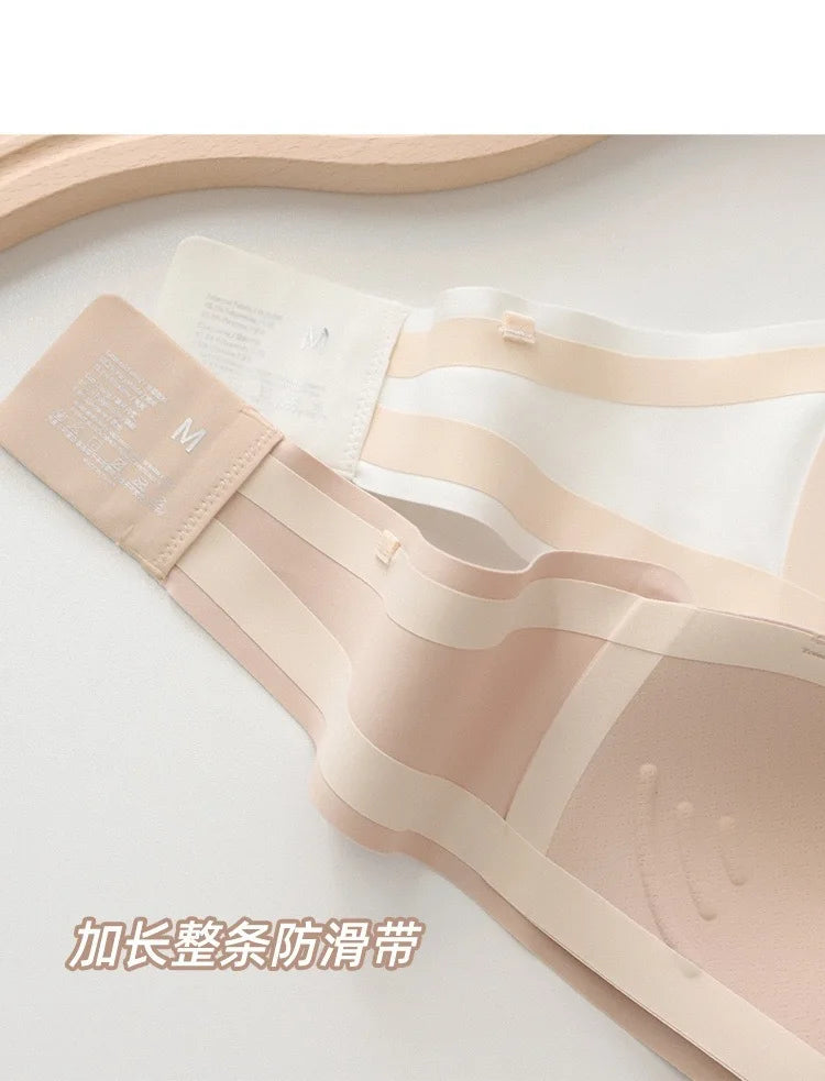 Women Sexy Strapless Bra Push Up Wireless Bras Tube Top Anti-Slip Seamless Invisible Bralette Without Straps Ladies Lingerie
